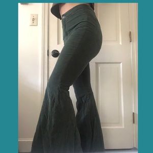Free People Just Float On flare corduroy jeans